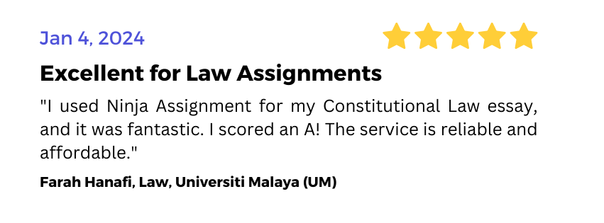 Testimoni for Assignment Helper in Malaysia Page